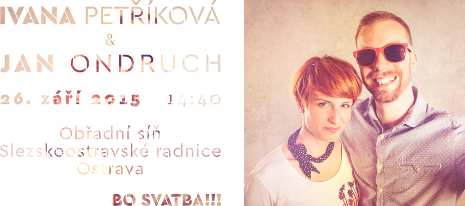 Svatební oznámení